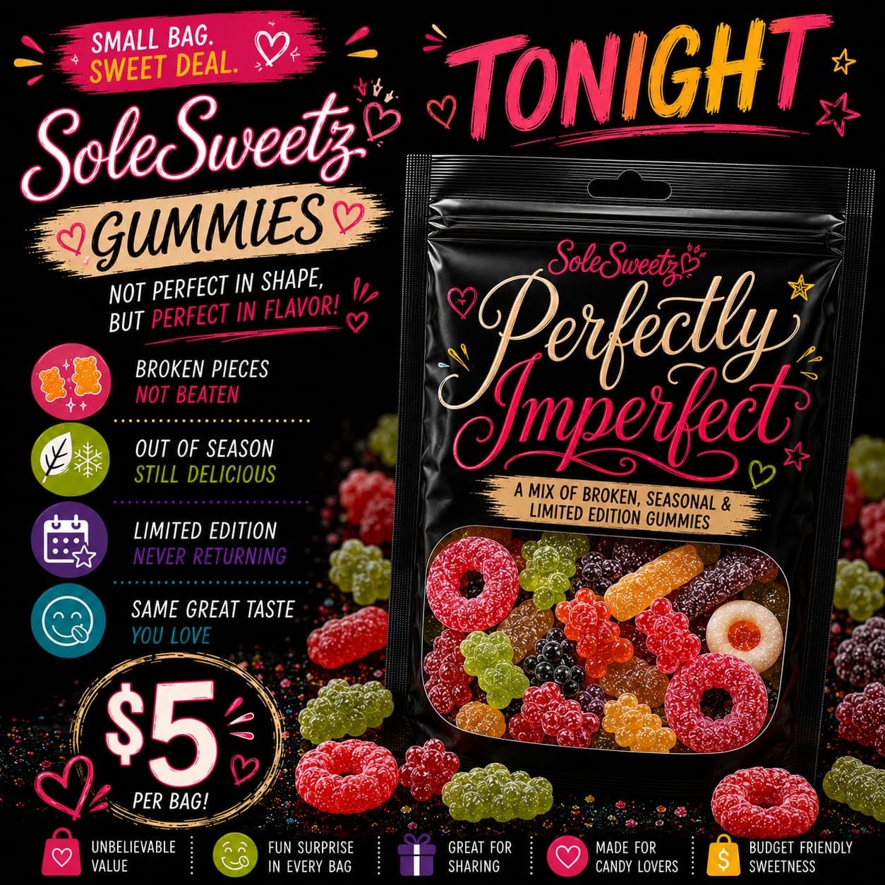 Perfectly Imperfect Sole Surprise Bags